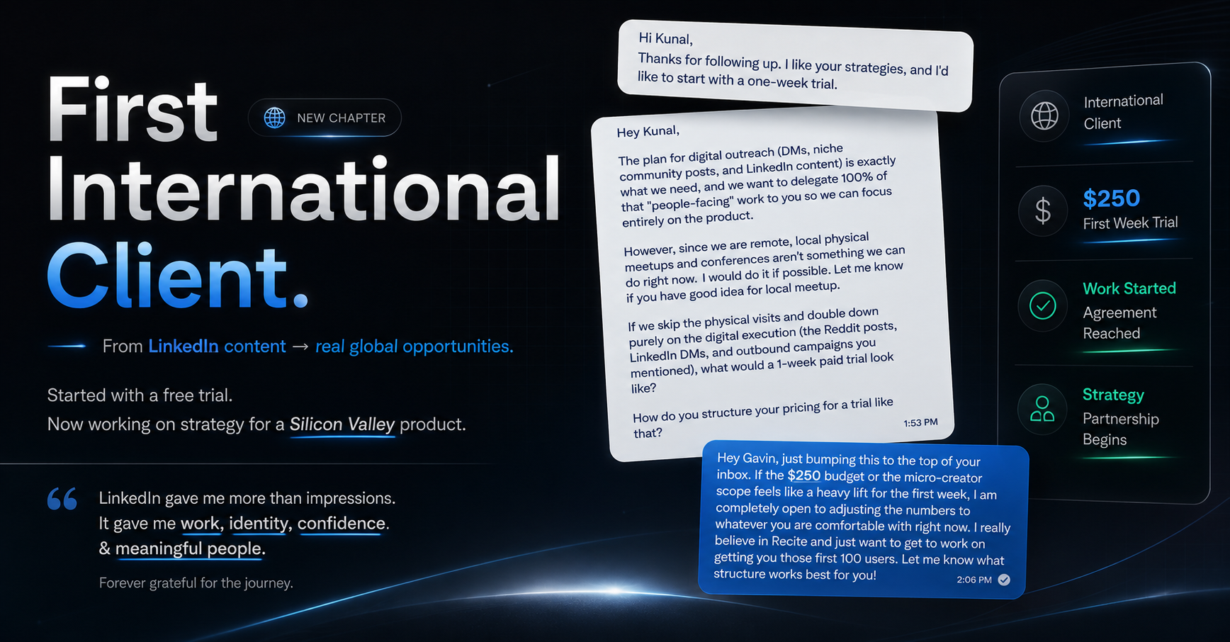 First International Client — Silicon Valley GTM Strategy